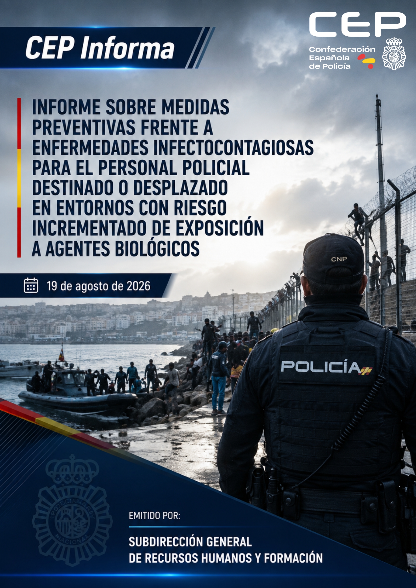 INFORME PRL SOBRE ENFERMEDADES INFECTOCONTAGIOSAS (ESPECIAL INTERÉS EN DESPLIEGUE EN CEUTA)