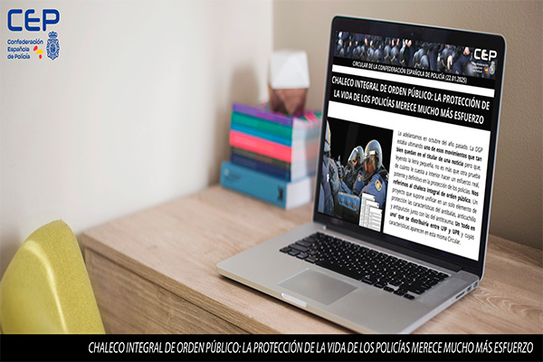 CHALECO INTEGRAL DE ORDEN PÚBLICO: LA PROTECCIÓN DE LA VIDA DE LOS POLICÍAS MERECE MUCHO MÁS ESFUERZO