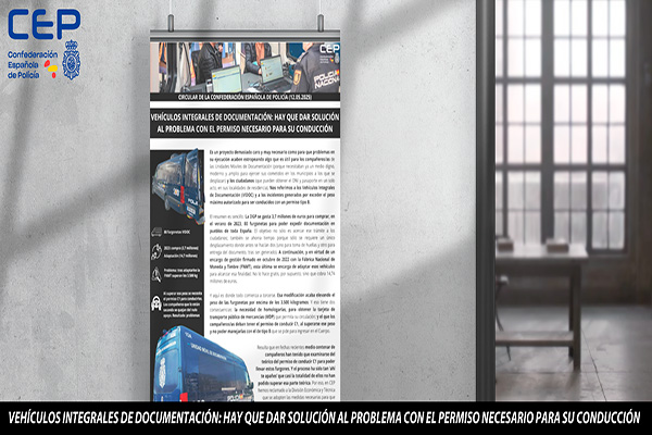 VEHÍCULOS INTEGRALES DE DOCUMENTACIÓN: HAY QUE DAR SOLUCIÓN AL PROBLEMA CON EL PERMISO NECESARIO PARA SU CONDUCCIÓN