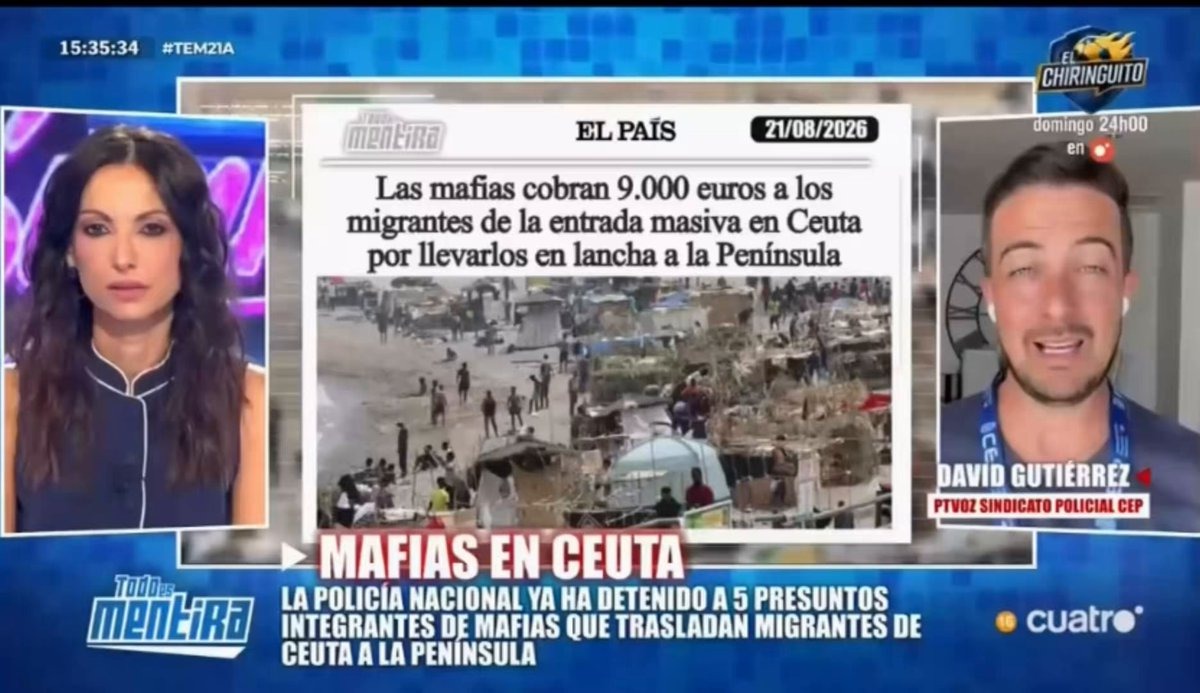 ENTRÓ QUIEN QUISO. SE HA QUEDADO QUIEN HA QUERIDO. Y LAS MAFIAS HAN EMPEZADO A HACER NEGOCIO