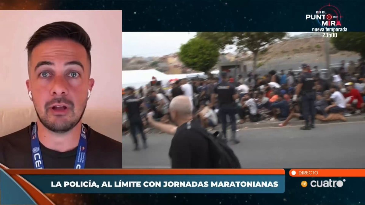 NOS INDIGNA COMO PERSONAS Y NOS FRUSTRA COMO POLICÍAS. LA SITUACIÓN QUE VIVE CEUTA EXIGE UN DESPLIEGUE POLICIAL MUCHO MAYOR.