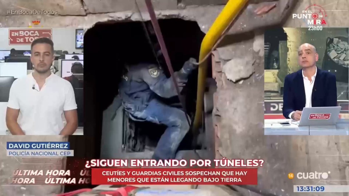 LOS TÚNELES HAN EXISTIDO Y POR ELLOS PUEDE CIRCULAR DROGA Y PERSONAS. BLINDAR UNA FRONTERA, COMO LA DE CEUTA, NO EXIGE SÓLO CAMBIAR EL VALLADO POR UN MURO