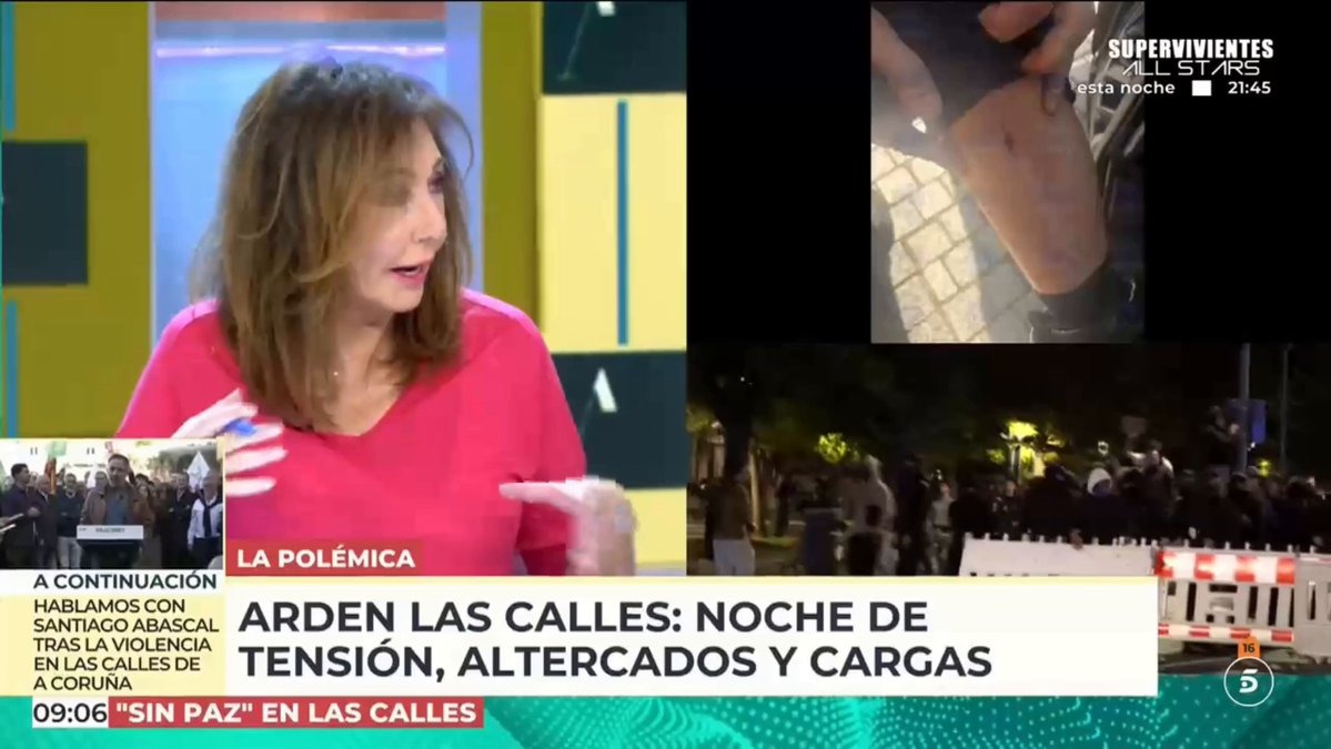 EXTENDER LA VIOLENCIA CALLEJERA ES UNA ESTRATEGIA PELIGROSA. QUE ROMPE LA CONVIVENCIA. QUE PONE EN PELIGRO A POLICÍAS Y CIUDADANOS. QUE PRETENDE IMPONER LA LEY DEL MIEDO. AYER FUE EN A CORUÑA