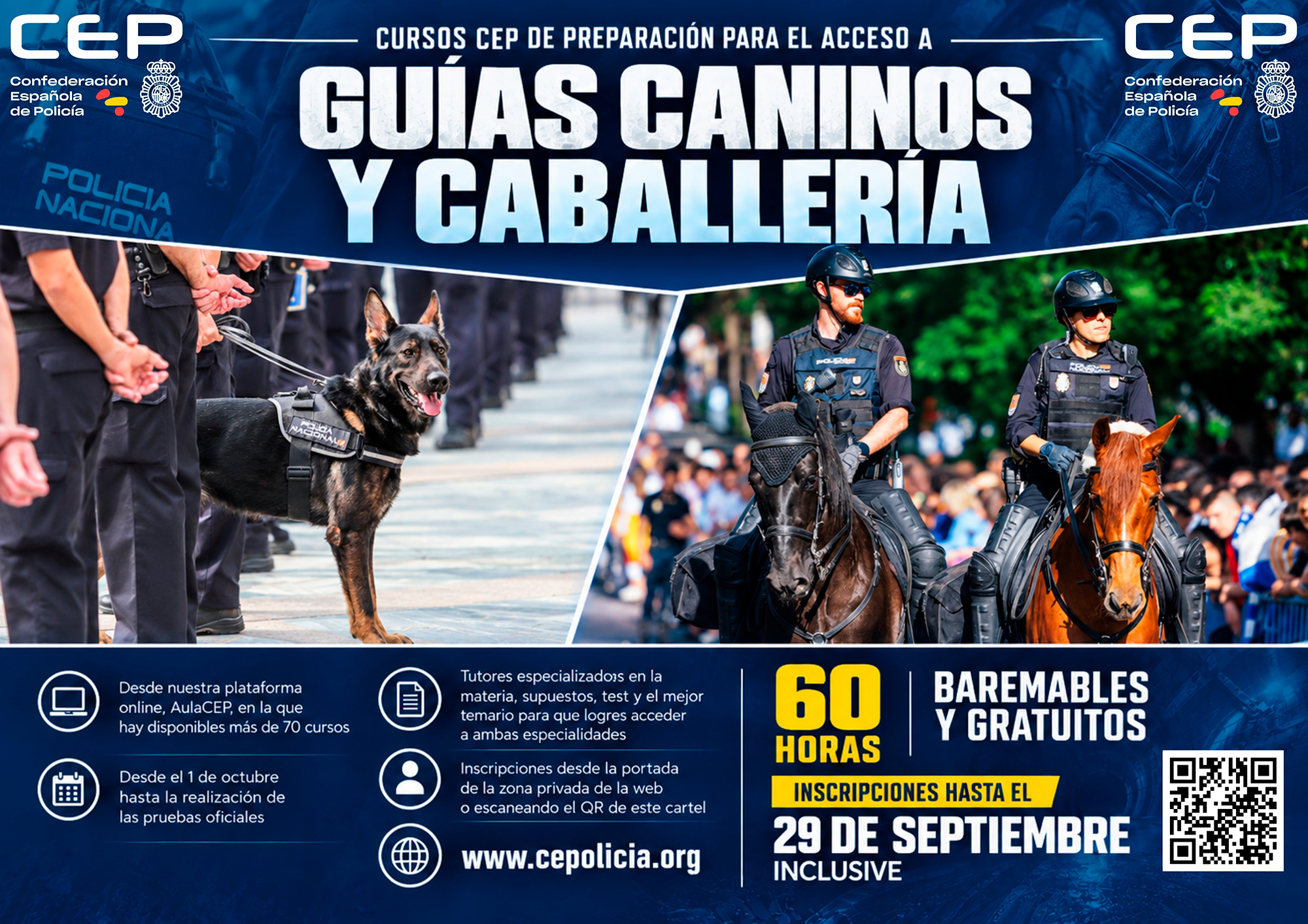 CURSO DE PREPARACIÓN A LA ESPECIALIDAD DE GUÍAS CANINOS