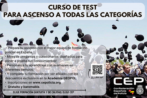 CURSOS DE ASCENSO TIPO TEST A TODAS LAS ESCALAS